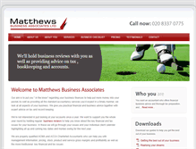 Tablet Screenshot of matthewsba.co.uk
